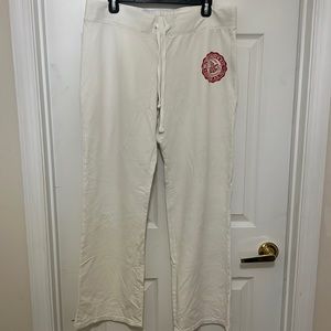 Ralph Lauren knit pull on pants with logo and drawstring waist excellent shape